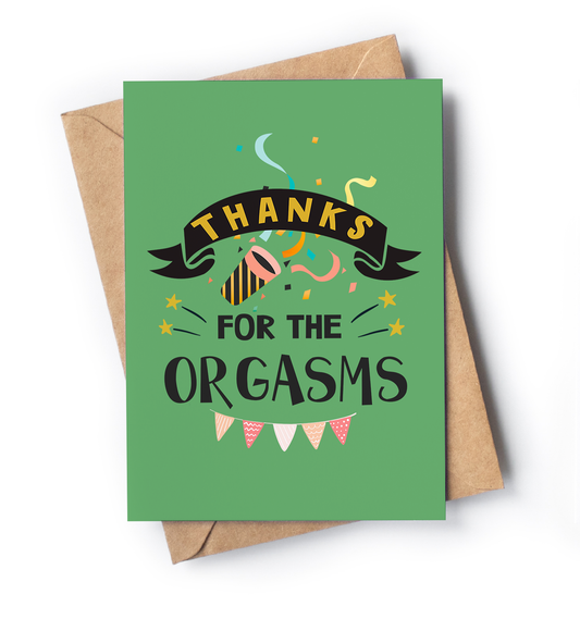 Thanks for the Orgasms