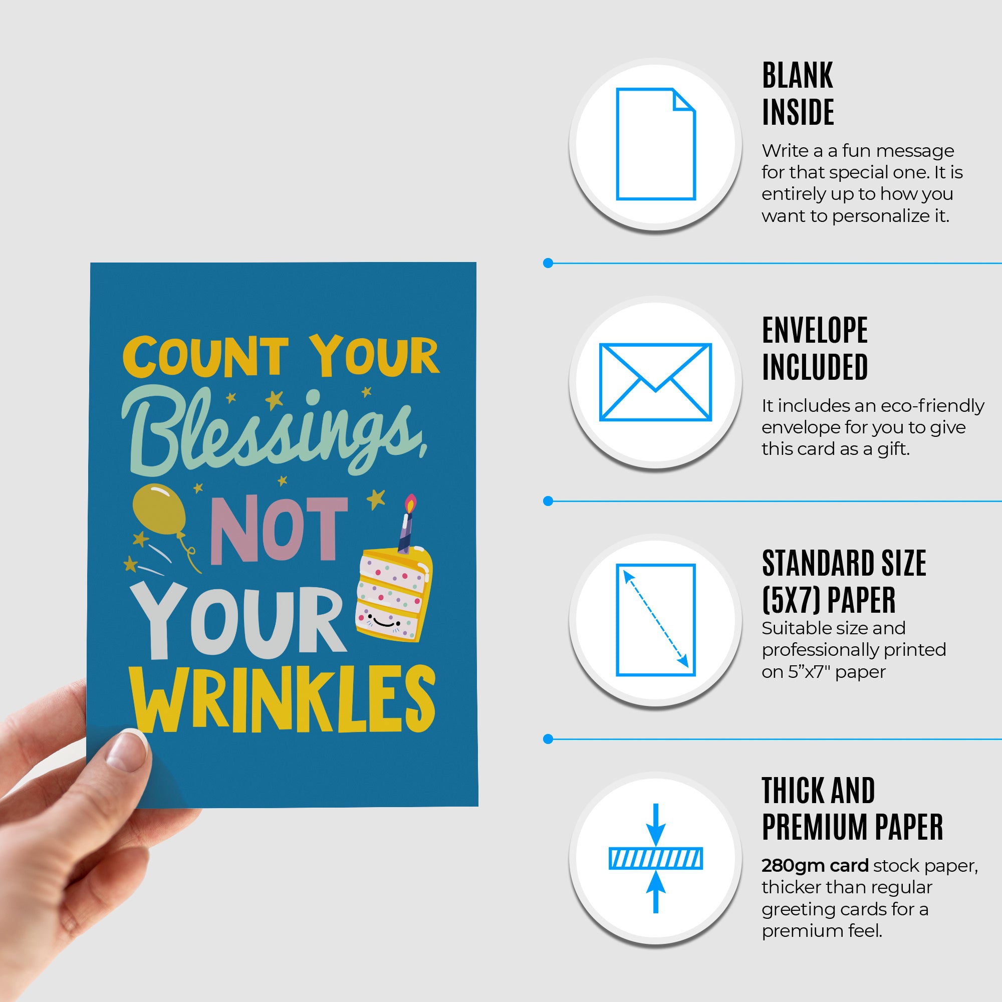 Count Your Blessings, Not Your Wrinkles